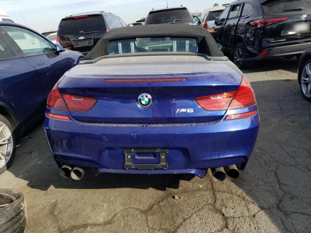 WBSLZ9C52CC985427 - 2012 BMW M6 BLUE photo 6
