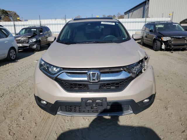 5J6RW1H80KL003756 - 2019 HONDA CR-V EXL GOLD photo 5