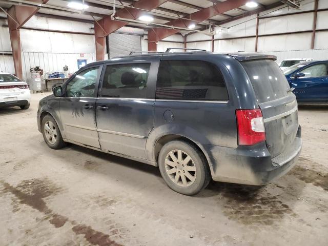 2C4RC1BG3DR604846 - 2013 CHRYSLER TOWN & COU TOURING BLUE photo 2