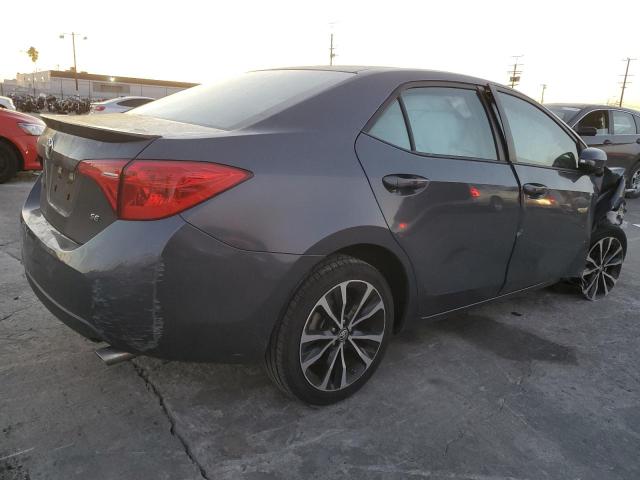 5YFBURHE2HP666487 - 2017 TOYOTA COROLLA L CHARCOAL photo 3