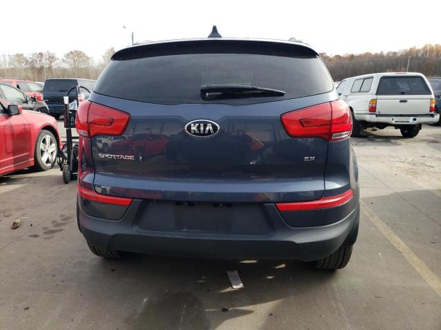 KNDPC3AC3F7737919 - 2015 KIA SPORTAGE EX BLUE photo 6