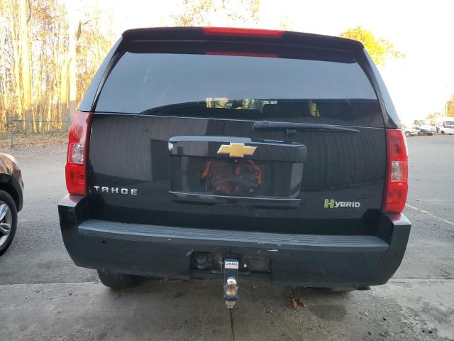 1GNSKDEJ6DR242439 - 2013 CHEVROLET TAHOE HYBRID BLACK photo 6