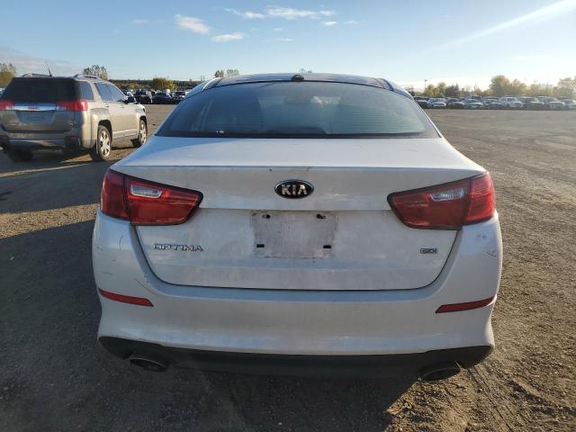 KNAGM4A71F5638899 - 2015 KIA OPTIMA LX WHITE photo 6