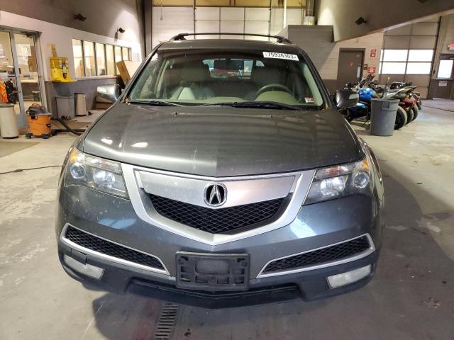 2HNYD2H20BH507904 - 2011 ACURA MDX CHARCOAL photo 5