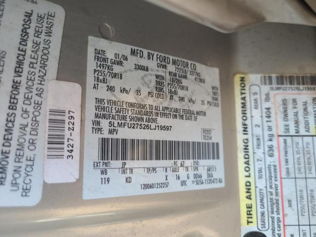 5LMFU27526LJ19597 - 2006 LINCOLN NAVIGATOR 银色 照片 13