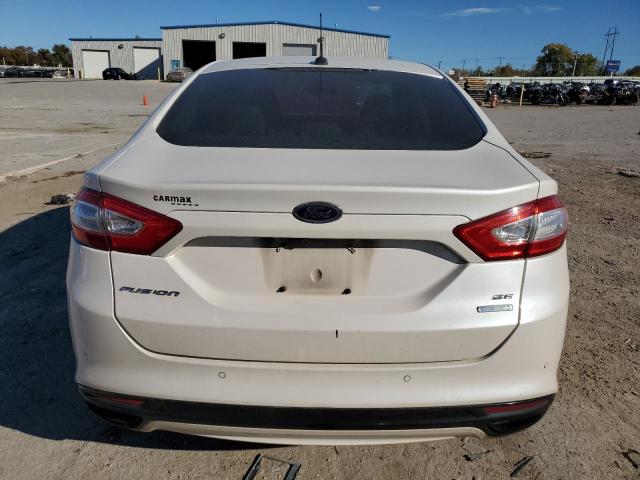 3FA6P0H98DR113344 - 2013 FORD FUSION SE WHITE photo 6