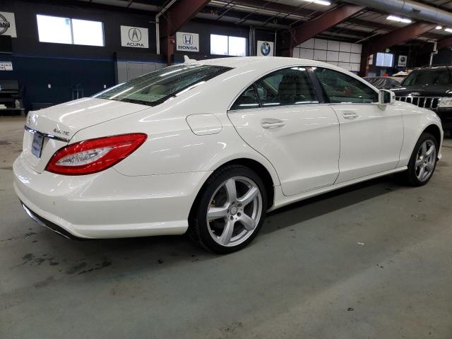 WDDLJ9BBXDA078563 - 2013 MERCEDES-BENZ CLS 550 4MATIC WHITE photo 3