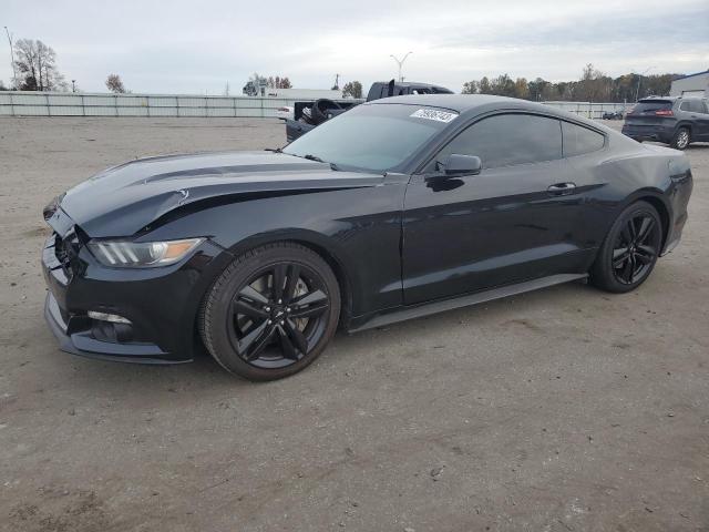 1FA6P8TH9F5304807 - 2015 FORD MUSTANG BLACK photo 1