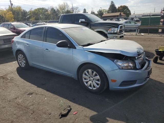 1G1PC5SH0B7255286 - 2011 CHEVROLET CRUZE LS BLUE photo 4