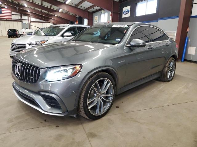 WDC0J8JB6KF550826 - 2019 MERCEDES-BENZ GLC COUPE 63 4MATIC AMG GRAY photo 1