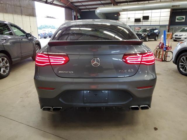 WDC0J8JB6KF550826 - 2019 MERCEDES-BENZ GLC COUPE 63 4MATIC AMG GRAY photo 6