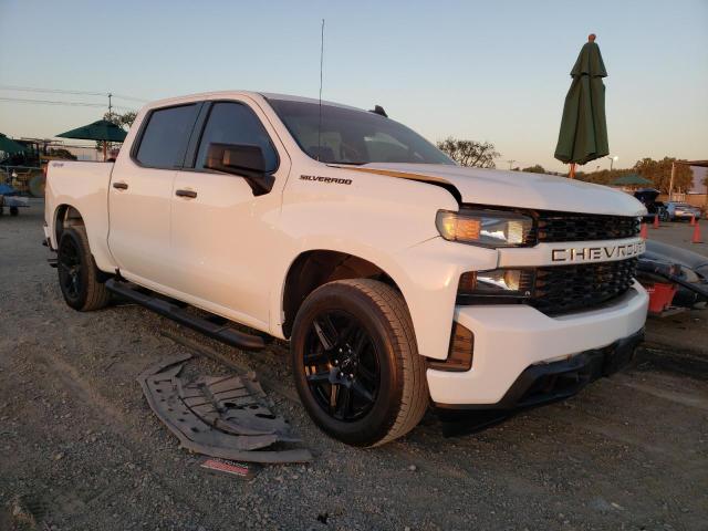 1GCPYBEK3MZ272234 - 2021 CHEVROLET SILVERADO K1500 CUSTOM WHITE photo 4