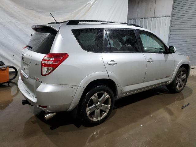 JTMRK4DV4B5102406 - 2011 TOYOTA RAV4 SPORT SILVER photo 3