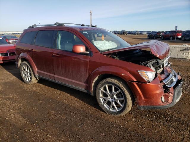 3C4PDCCGXDT620389 - 2013 DODGE JOURNEY SXT ORANGE photo 4