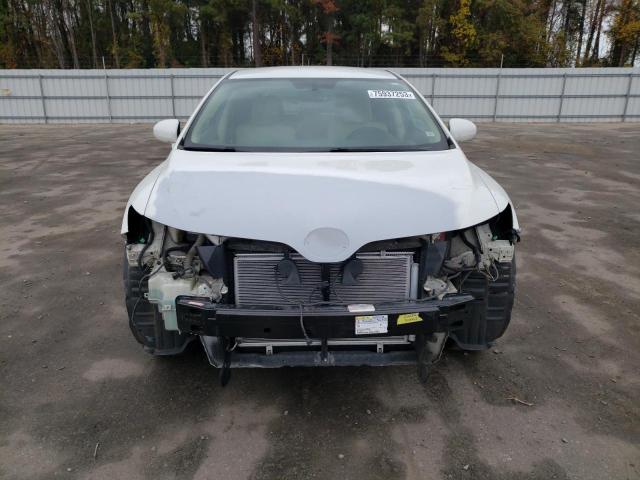 4T3ZA3BB0AU037812 - 2010 TOYOTA VENZA WHITE photo 5