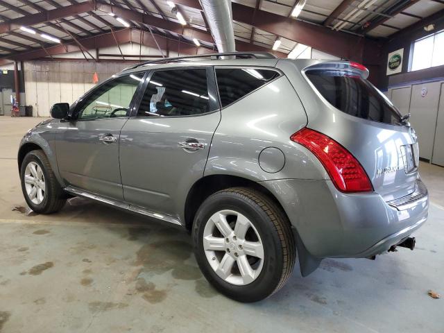 JN8AZ08W87W605365 - 2007 NISSAN MURANO SL GRAY photo 2