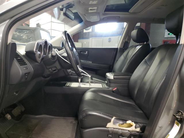 JN8AZ08W87W605365 - 2007 NISSAN MURANO SL GRAY photo 7