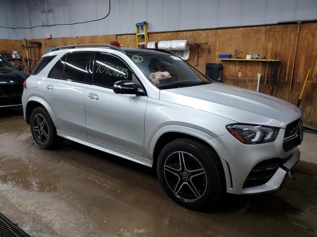 4JGFB5KB8MA400965 - 2021 MERCEDES-BENZ GLE 450 4MATIC SILVER photo 4