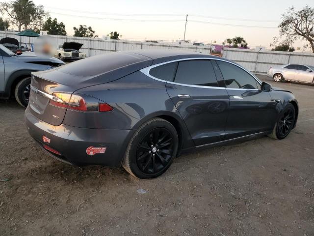 5YJSA1E27HF206144 - 2017 TESLA MODEL S GRAY photo 3