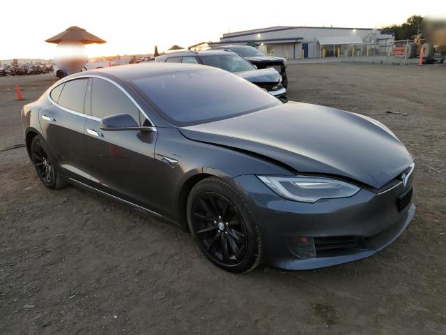 5YJSA1E27HF206144 - 2017 TESLA MODEL S Сұр фото 4
