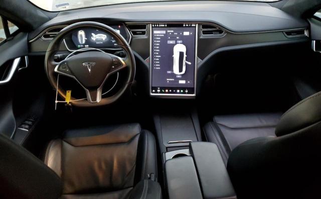 5YJSA1E27HF206144 - 2017 TESLA MODEL S Сұр фото 8