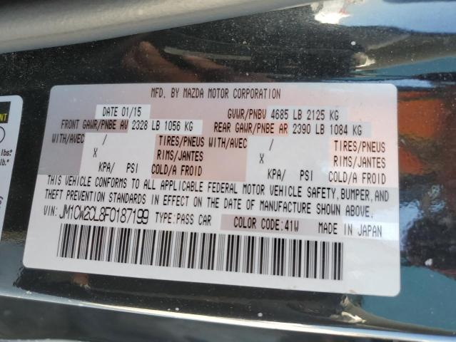 JM1CW2CL8F0187199 - 2015 MAZDA 5 TOURING Սև լուսանկար 13