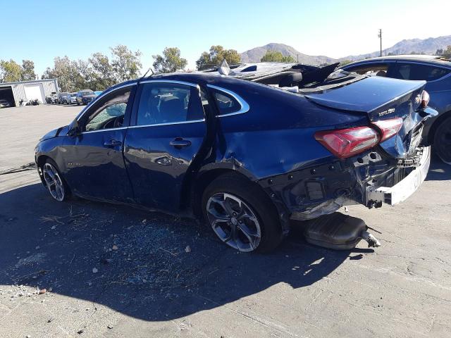 1G1ZD5ST3MF073892 - 2021 CHEVROLET MALIBU LT BLUE photo 2