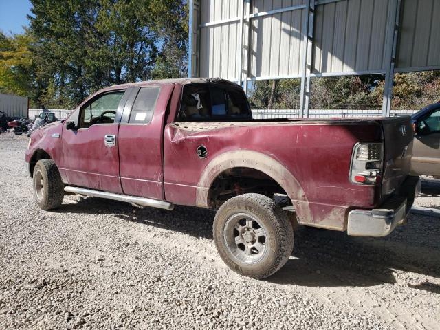 1FTPX14504KD95166 - 2004 FORD F150 MAROON photo 2