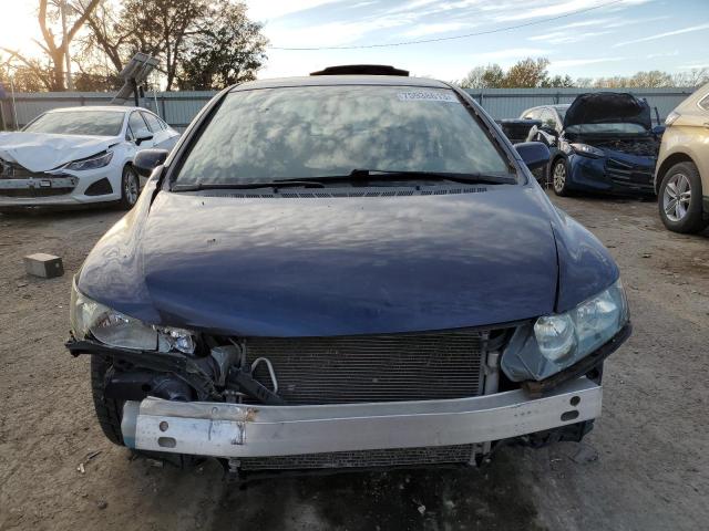 19XFA16579E000145 - 2009 HONDA CIVIC LX BLUE photo 5