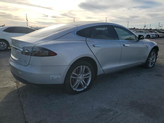 5YJSA1H15EFP52732 - 2014 TESLA MODEL S Gümüş foto 3