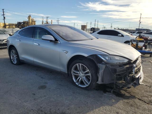 5YJSA1H15EFP52732 - 2014 TESLA MODEL S Gümüş foto 4