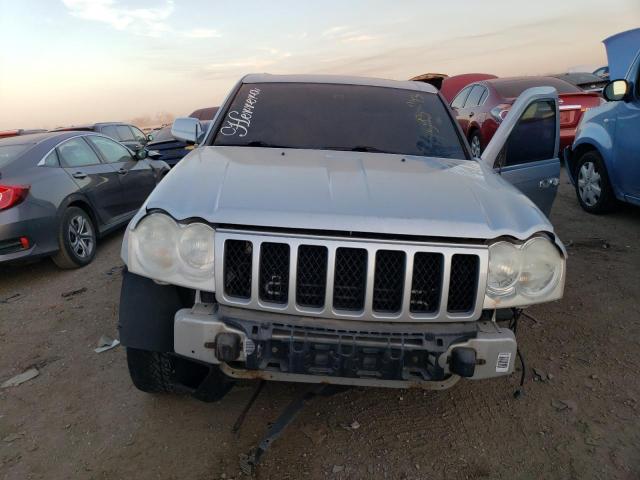 1J8HR78387C502482 - 2007 JEEP GRAND CHER SRT-8 SILVER photo 5