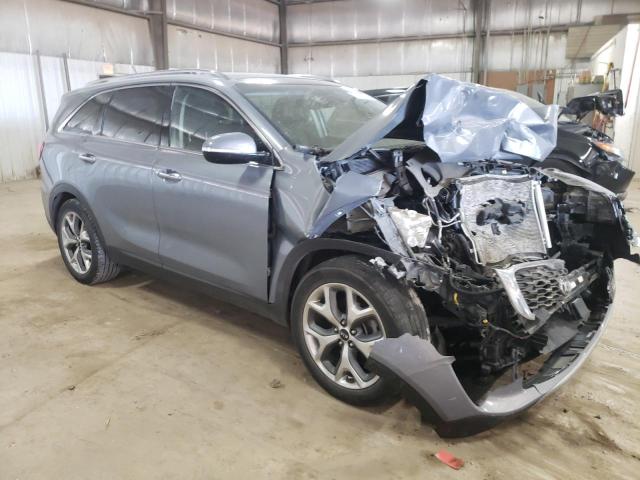 5XYPH4A59KG610355 - 2019 KIA SORENTO EX GRAY photo 4