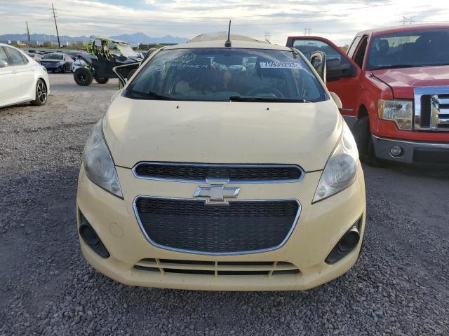 KL8CD6S92EC423788 - 2014 CHEVROLET SPARK 1LT YELLOW photo 5