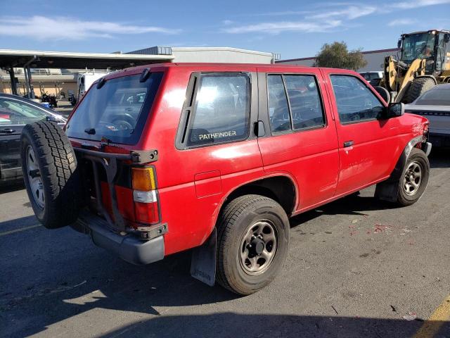 JN8HD17S8PW116546 - 1993 NISSAN PATHFINDER XE RED photo 3