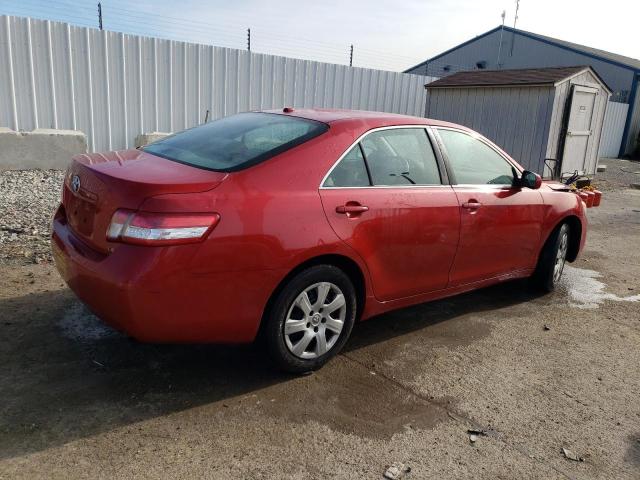 4T4BF3EK2BR201589 - 2011 TOYOTA CAMRY BASE RED photo 3