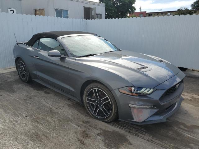 1FATP8UH7N5100250 - 2022 FORD MUSTANG GRAY photo 4