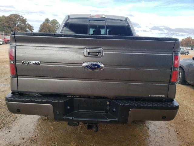 1FTFW1EFXDFB41558 - 2013 FORD F150 SUPERCREW GRAY photo 6