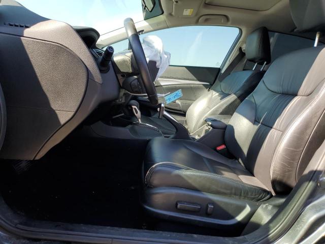 2HGFB2F9XFH537373 - 2015 HONDA CIVIC EXL ნაცრისფერი ფოტო 7