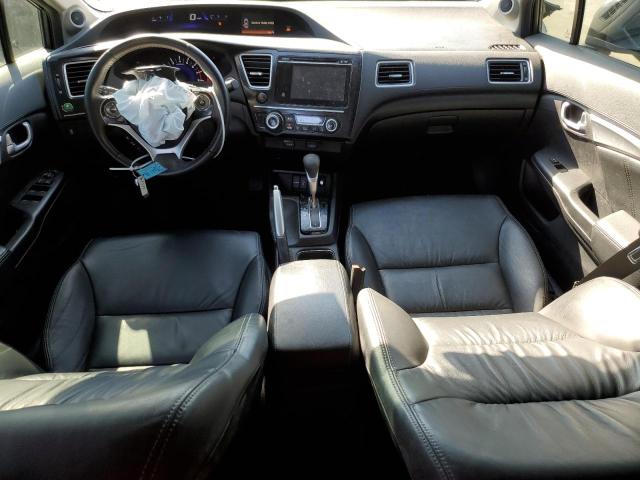 2HGFB2F9XFH537373 - 2015 HONDA CIVIC EXL ნაცრისფერი ფოტო 8