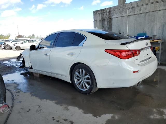 JN1BV7AR5EM688953 - 2014 INFINITI Q50 BASE WHITE photo 2