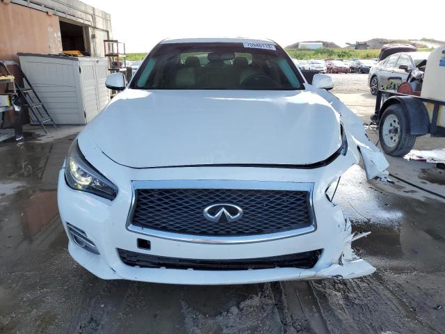 JN1BV7AR5EM688953 - 2014 INFINITI Q50 BASE WHITE photo 5