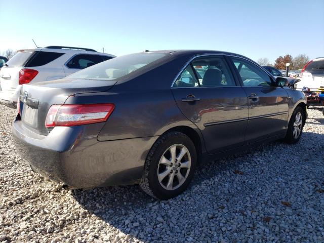 4T4BF3EK6BR156981 - 2011 TOYOTA CAMRY BASE GRAY photo 3