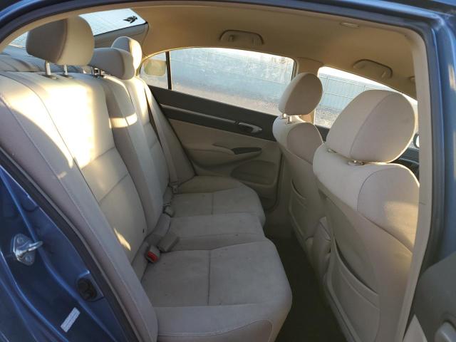 JHMFA36219S014474 - 2009 HONDA CIVIC HYBRID BLUE photo 10