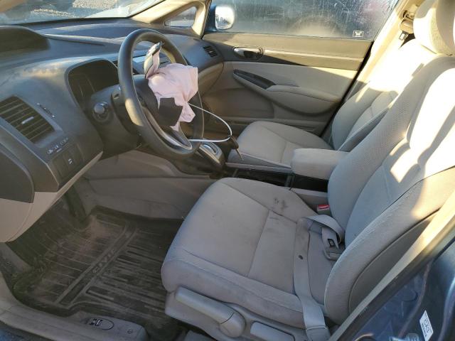 JHMFA36219S014474 - 2009 HONDA CIVIC HYBRID BLUE photo 7