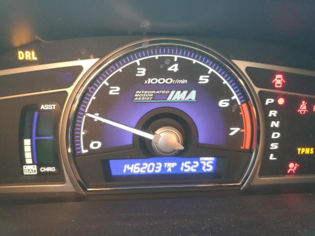 JHMFA36219S014474 - 2009 HONDA CIVIC HYBRID BLUE photo 9