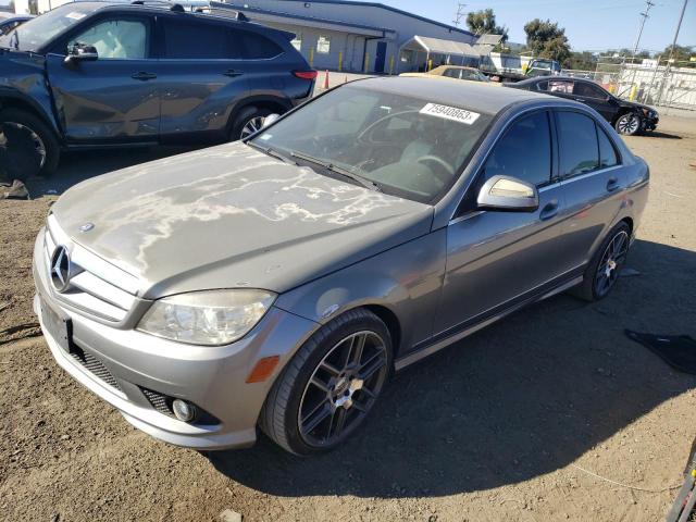 WDDGF54X48F018534 - 2008 MERCEDES-BENZ C 300 GRAY photo 1