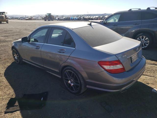 WDDGF54X48F018534 - 2008 MERCEDES-BENZ C 300 GRAY photo 2