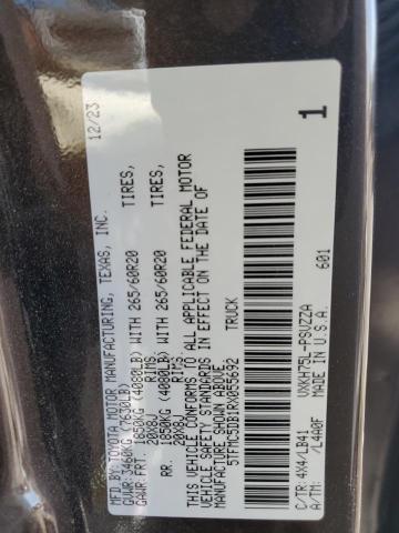 5TFMC5DB1RX055692 - 2024 TOYOTA TUNDRA CREWMAX PLATINUM ყავისფერი ფოტო 13