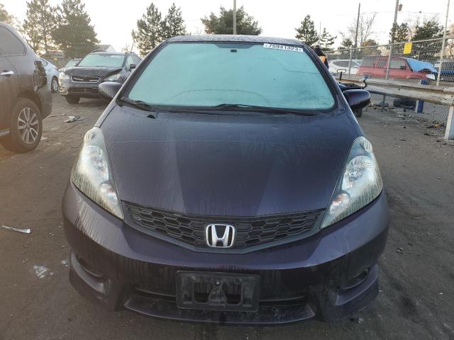 JHMGE8H58DC005027 - 2013 HONDA FIT SPORT PURPLE photo 5